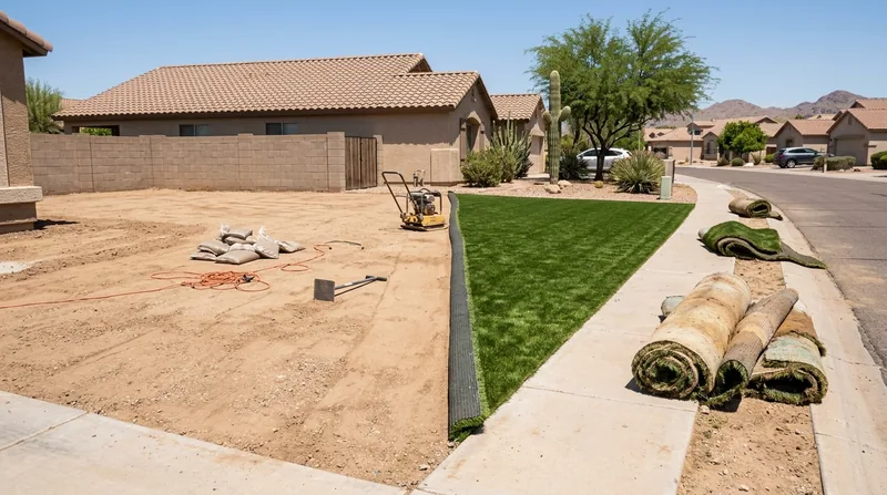 Turf Removal, Replacement & Lawn Conversion Phoenix