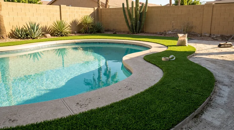 Pool Surround Turf Phoenix